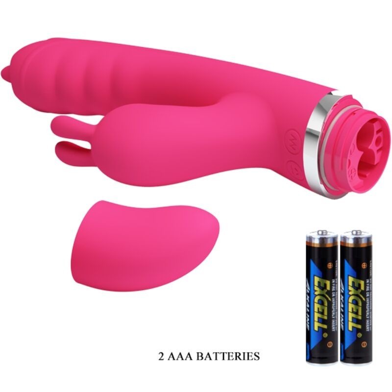 Pretty Love - Vibratore Multifunzione Rabbit Phoenix Rosa - PRETTY LOVE - Vibratori Rabbit | erosidea.com