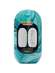 Pretty Love - Masturbatore Maschile In Silicone Hot Wave Bianco - PRETTY LOVE - Masturbatori Mini | erosidea.com