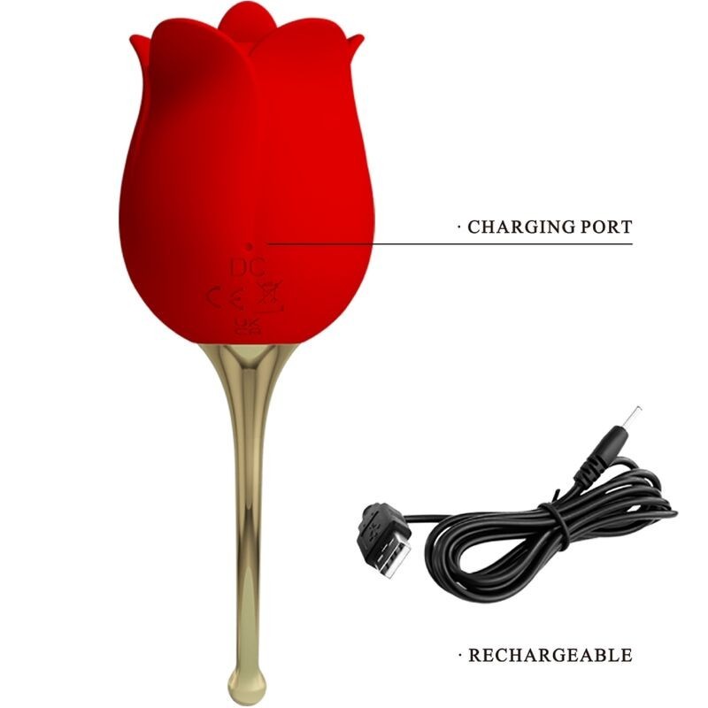 Stimolatore Clitorideo Pretty Love Rose Lover - PRETTY LOVE - Vibratori Clitoride | erosidea.com