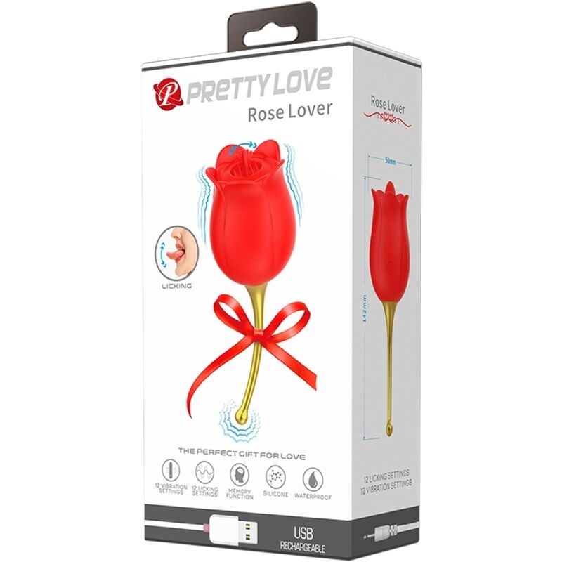 Stimolatore Clitorideo Pretty Love Rose Lover - PRETTY LOVE - Vibratori Clitoride | erosidea.com