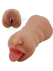 Crazy Bull - Sarah Doppio Masturbatore Bocca E Vagina Carne - CRAZY BULL - Masturbatori Vagina | erosidea.com