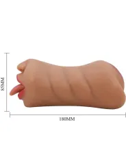 Crazy Bull - Sarah Doppio Masturbatore Bocca E Vagina Carne - CRAZY BULL - Masturbatori Vagina | erosidea.com