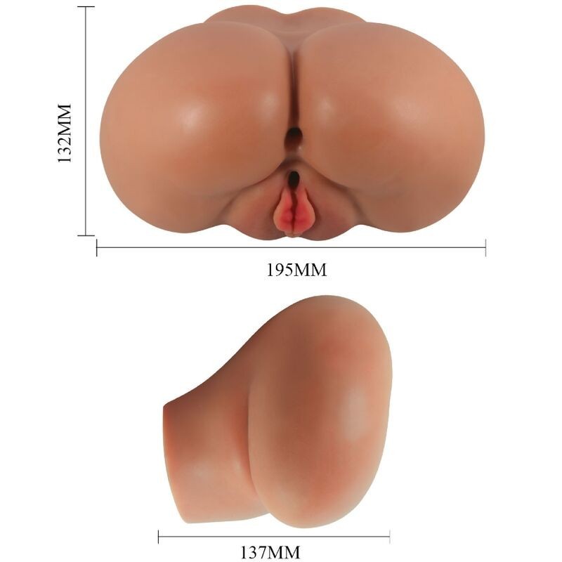 Crazy Bull - Vibratore Luna Con Vagina Realistica E Controllo Ano Remoto - CRAZY BULL - Masturbatori Vagina | erosidea.com