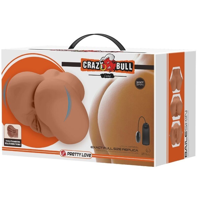 Crazy Bull - Vibratore Luna Con Vagina Realistica E Controllo Ano Remoto - CRAZY BULL - Masturbatori Vagina | erosidea.com