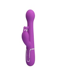 Pretty Love - Dejon 3 In 1 Multifunzione Vibratore Rabbit Viola - PRETTY LOVE - Vibratori Rabbit | erosidea.com