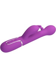 Pretty Love - Dejon 3 In 1 Multifunzione Vibratore Rabbit Viola - PRETTY LOVE - Vibratori Rabbit | erosidea.com