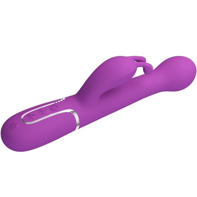 Pretty Love - Dejon 3 In 1 Multifunzione Vibratore Rabbit Viola - PRETTY LOVE - Vibratori Rabbit | erosidea.com