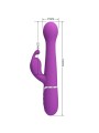 Pretty Love - Dejon 3 In 1 Multifunzione Vibratore Rabbit Viola - PRETTY LOVE - Vibratori Rabbit | erosidea.com