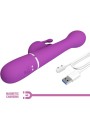 Pretty Love - Dejon 3 In 1 Multifunzione Vibratore Rabbit Viola - PRETTY LOVE - Vibratori Rabbit | erosidea.com