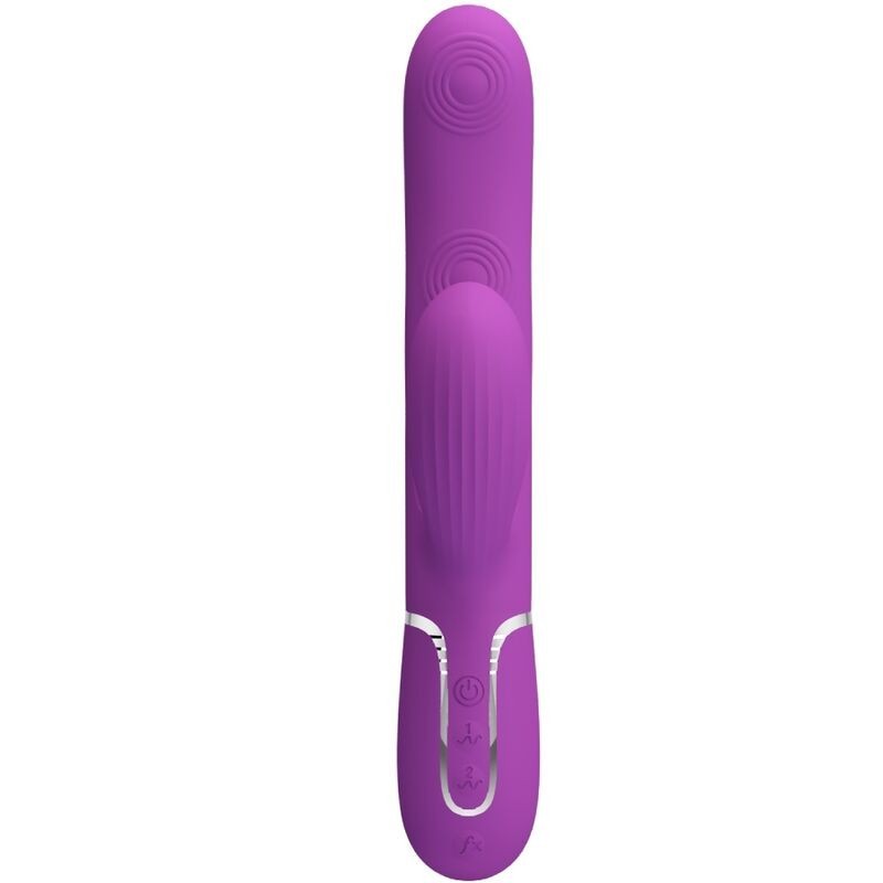 Pretty Love - Perlita 3 In 1 Vibratore Multifunzione Rabbit Viola - PRETTY LOVE - Vibratori Rabbit | erosidea.com