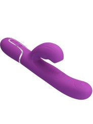 Pretty Love - Perlita 3 In 1 Vibratore Multifunzione Rabbit Viola - PRETTY LOVE - Vibratori Rabbit | erosidea.com