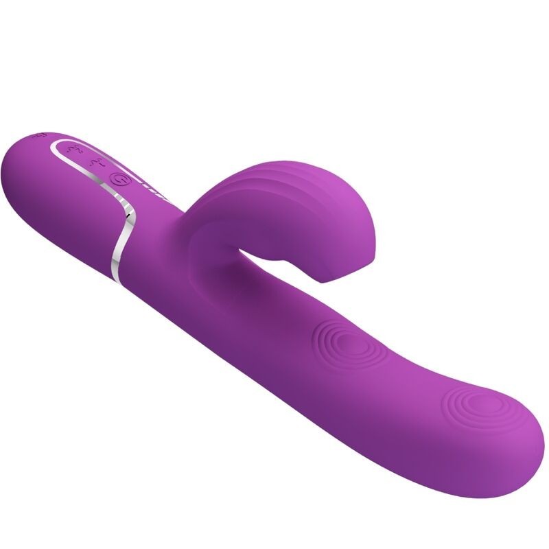 Pretty Love - Perlita 3 In 1 Vibratore Multifunzione Rabbit Viola - PRETTY LOVE - Vibratori Rabbit | erosidea.com