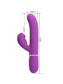 Pretty Love - Perlita 3 In 1 Vibratore Multifunzione Rabbit Viola - PRETTY LOVE - Vibratori Rabbit | erosidea.com