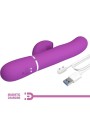 Pretty Love - Perlita 3 In 1 Vibratore Multifunzione Rabbit Viola - PRETTY LOVE - Vibratori Rabbit | erosidea.com