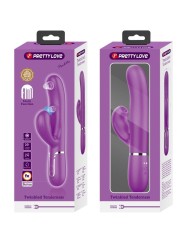 Pretty Love - Perlita 3 In 1 Vibratore Multifunzione Rabbit Viola - PRETTY LOVE - Vibratori Rabbit | erosidea.com