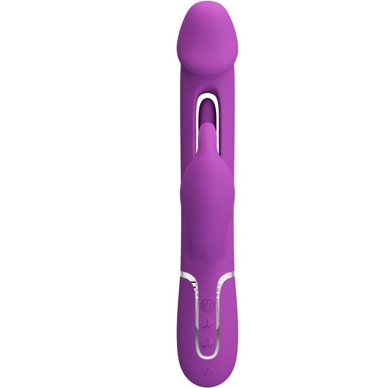 Pretty Love - Kampas 3 In 1 Multifunzione Vibratore Rabbit Viola - PRETTY LOVE - Vibratori Rabbit | erosidea.com
