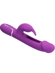 Pretty Love - Kampas 3 In 1 Multifunzione Vibratore Rabbit Viola - PRETTY LOVE - Vibratori Rabbit | erosidea.com