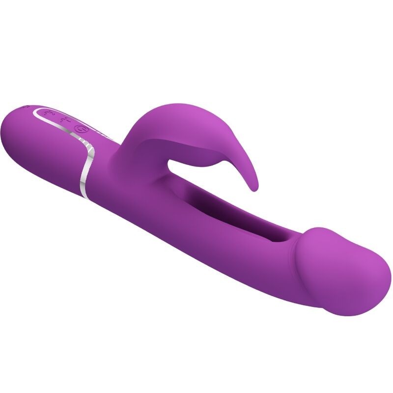 Pretty Love - Kampas 3 In 1 Multifunzione Vibratore Rabbit Viola - PRETTY LOVE - Vibratori Rabbit | erosidea.com