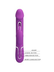 Pretty Love - Kampas 3 In 1 Multifunzione Vibratore Rabbit Viola - PRETTY LOVE - Vibratori Rabbit | erosidea.com