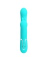 Pretty Love - Cammy 4 In 1 Multifunzione Vibratore Triple Rabbit Blu - PRETTY LOVE - Vibratori Doppi | erosidea.com