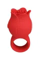Pretty Love - Vibratore A Dita A Forma Di Rosa Jae 10 Vibrazioni Rosso - PRETTY LOVE - Vibratori | erosidea.com