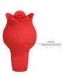 Pretty Love - Vibratore A Dita A Forma Di Rosa Jae 10 Vibrazioni Rosso - PRETTY LOVE - Vibratori | erosidea.com