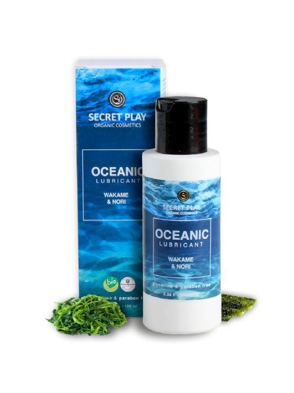 Secretplay - Lubrificante Organico Oceanic 100 Ml - SECRETPLAY COSMETIC - A Base Silicone | erosidea.com