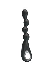 Pretty Love Federer Vibratore Anale 12 Vibrazioni Nero - PRETTY LOVE - Vibratori Anali | erosidea.com