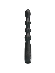 Pretty Love Federer Vibratore Anale 12 Vibrazioni Nero - PRETTY LOVE - Vibratori Anali | erosidea.com