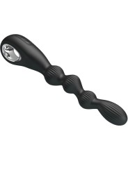 Pretty Love Federer Vibratore Anale 12 Vibrazioni Nero - PRETTY LOVE - Vibratori Anali | erosidea.com