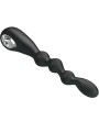 Pretty Love Federer Vibratore Anale 12 Vibrazioni Nero - PRETTY LOVE - Vibratori Anali | erosidea.com