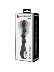 Pretty Love Federer Vibratore Anale 12 Vibrazioni Nero - PRETTY LOVE - Vibratori Anali | erosidea.com
