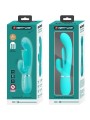 Pretty Love - Shania Triple Rabbit Vibratore Multifunzione 3 In 1 Blu - PRETTY LOVE - Vibratori Doppi | erosidea.com