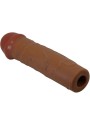 Pretty Love - Guaina Per Pene Nile Con Estensione 25 Cm Mulatto - PRETTY LOVE - Guaine e Prolunghe | erosidea.com