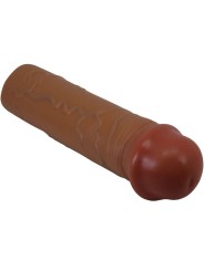 Pretty Love - Guaina Per Pene Nile Con Estensione 25 Cm Mulatto - PRETTY LOVE - Guaine e Prolunghe | erosidea.com