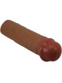 Pretty Love - Guaina Per Pene Nile Con Estensione 25 Cm Mulatto - PRETTY LOVE - Guaine e Prolunghe | erosidea.com