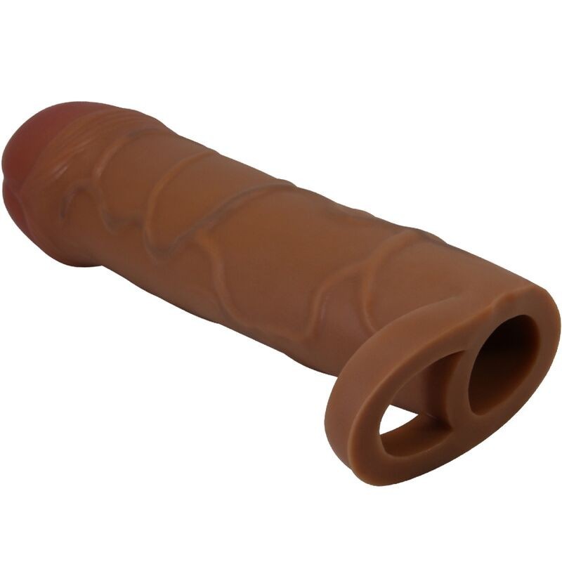 Pretty Love - Guaina Per Pene Bunion Con Estensione 25 Cm Mulatto - PRETTY LOVE - Guaine e Prolunghe | erosidea.com