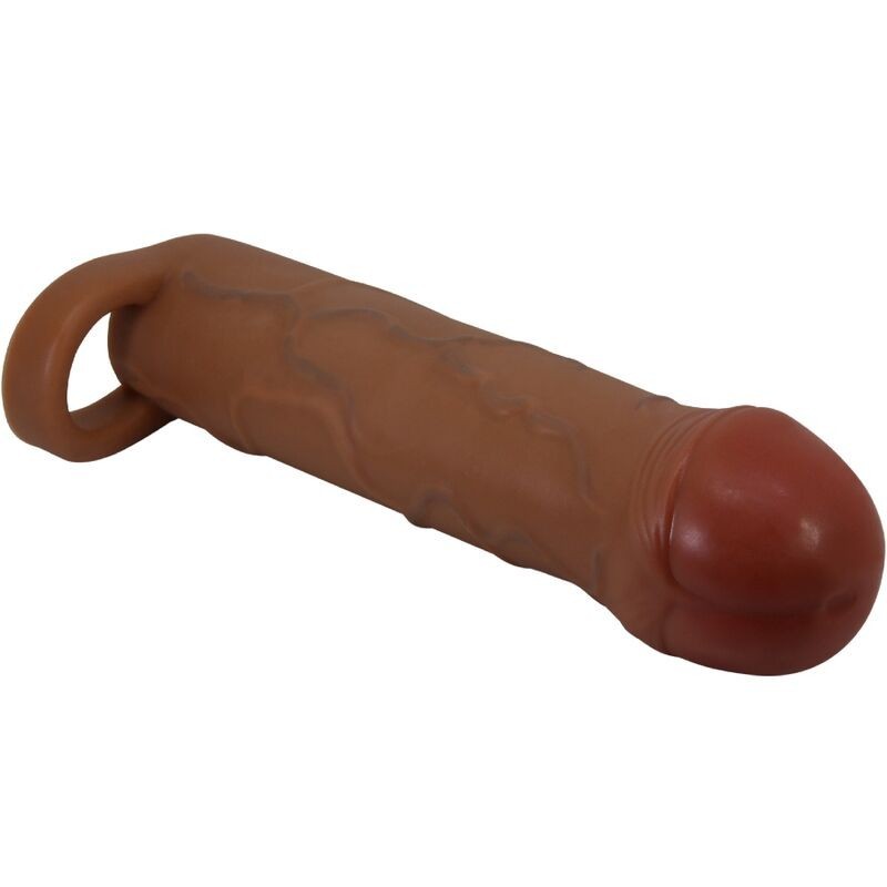 Pretty Love - Guaina Per Pene Bunion Con Estensione 25 Cm Mulatto - PRETTY LOVE - Guaine e Prolunghe | erosidea.com