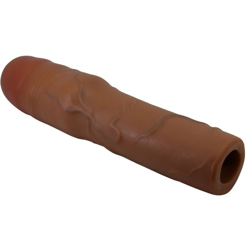 Pretty Love - Kylian Guaina Per Pene Con Estensione 76 Cm Mulatto - PRETTY LOVE - Guaine e Prolunghe | erosidea.com