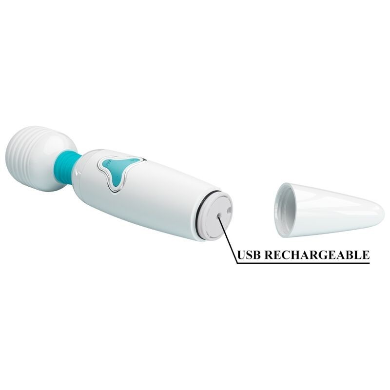 Massaggiatore Wand Cloud Pretty Love Bianco - PRETTY LOVE - Magic Wand | erosidea.com