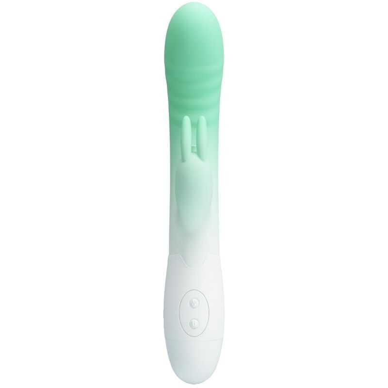Pretty Love - Vibratore Rabbit Cerberus 3O Vibrazioni Verde - PRETTY LOVE - Vibratori Rabbit | erosidea.com