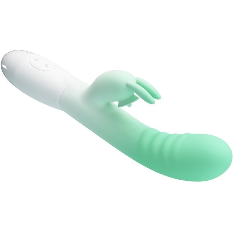 Pretty Love - Vibratore Rabbit Cerberus 3O Vibrazioni Verde - PRETTY LOVE - Vibratori Rabbit | erosidea.com