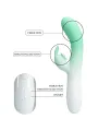 Pretty Love - Vibratore Rabbit Cerberus 3O Vibrazioni Verde - PRETTY LOVE - Vibratori Rabbit | erosidea.com