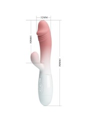 Pretty Love - Snappy Rabbit Vibratore 30 Vibrazioni Rosa - PRETTY LOVE - Vibratori Rabbit | erosidea.com