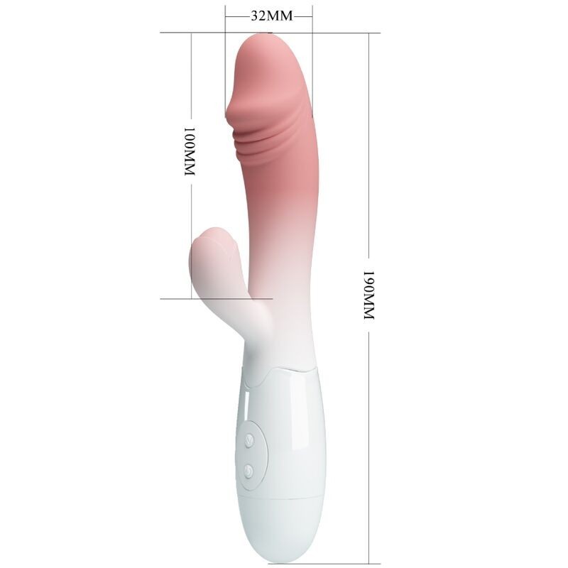 Pretty Love - Snappy Rabbit Vibratore 30 Vibrazioni Rosa - PRETTY LOVE - Vibratori Rabbit | erosidea.com