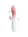 Pretty Love - Snappy Rabbit Vibratore 30 Vibrazioni Rosa - PRETTY LOVE - Vibratori Rabbit | erosidea.com