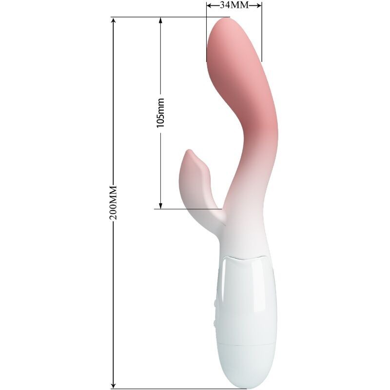 Vibratore Doppio Pretty Love Brighty G-Spot - PRETTY LOVE - Vibratori Doppi | erosidea.com