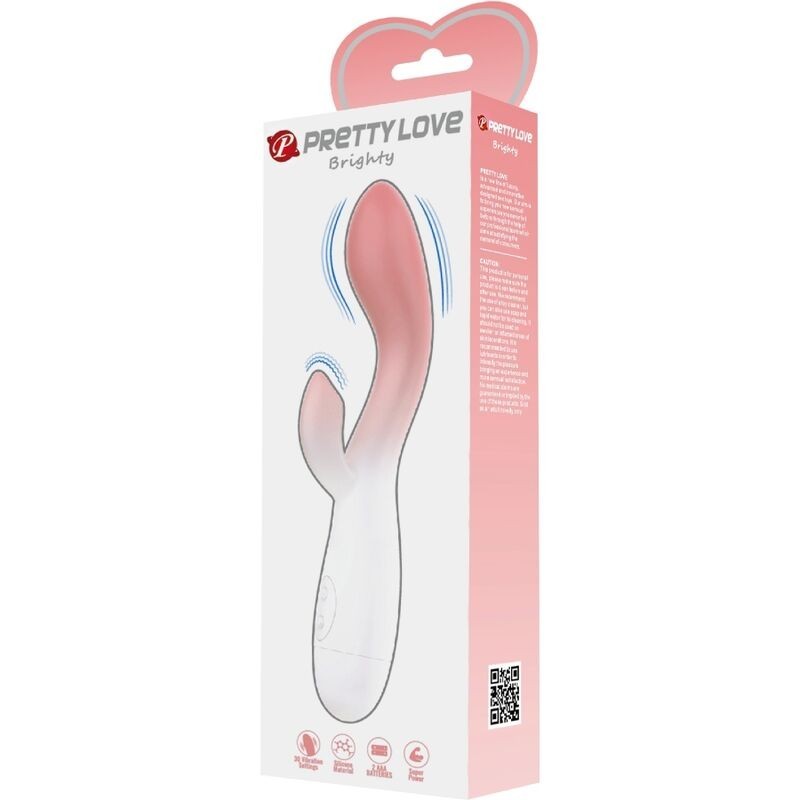 Vibratore Doppio Pretty Love Brighty G-Spot - PRETTY LOVE - Vibratori Doppi | erosidea.com