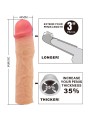 Pretty Love - Stevenson Guaina Per Pene Con Estensione Da 76 Cm Flesh - PRETTY LOVE - Guaine e Prolunghe | erosidea.com