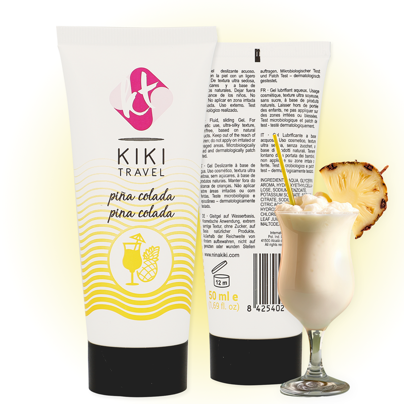 Kik Travel - Pina Colada Lubrificante 50 Ml - KIKÍ TRAVEL - Aromatizzati e Commestibili | erosidea.com